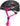 Cykelhjelm Abus Lane-U i farven Maori Blackberry, designet til sikkerhed og komfort med en moderne og stilfuld finish.