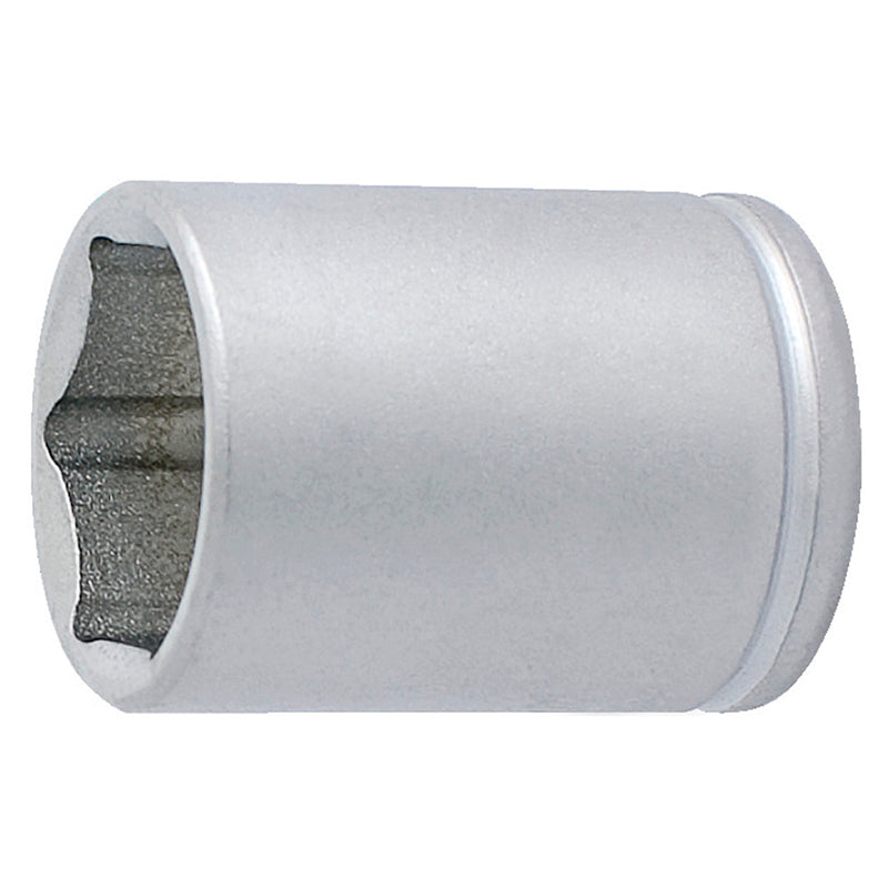 UNIOR Socket 1/4", 6 point Size: 8.
