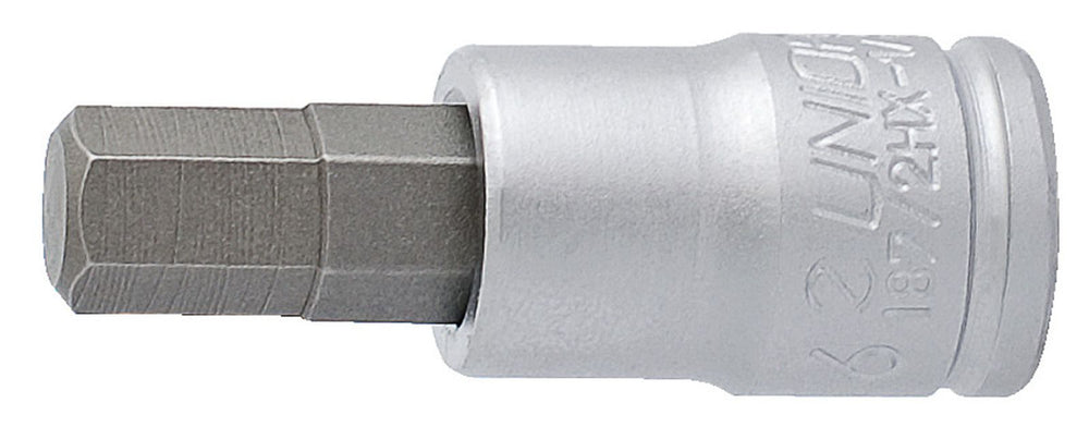 UNIOR Hex socket 1/4" Size: 6.