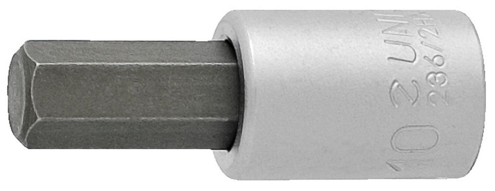 UNIOR Hex screwdriver socket 3/8" Size:
