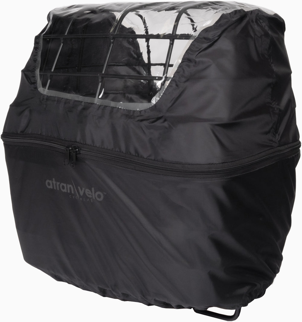 AtranVelo Rainy Duo (1801-63-40) overtræk til kurv Duo med vindue