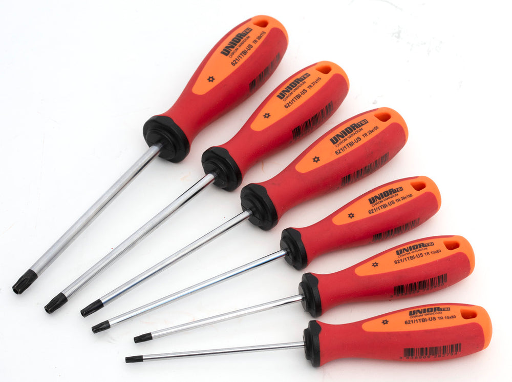 UNIOR Set of screwdrivers TBI with TX