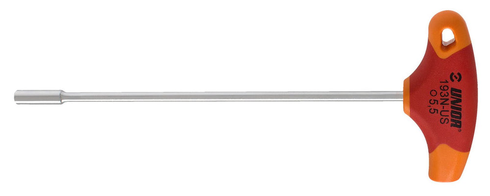 UNIOR Socket wrench with T-handle Size: