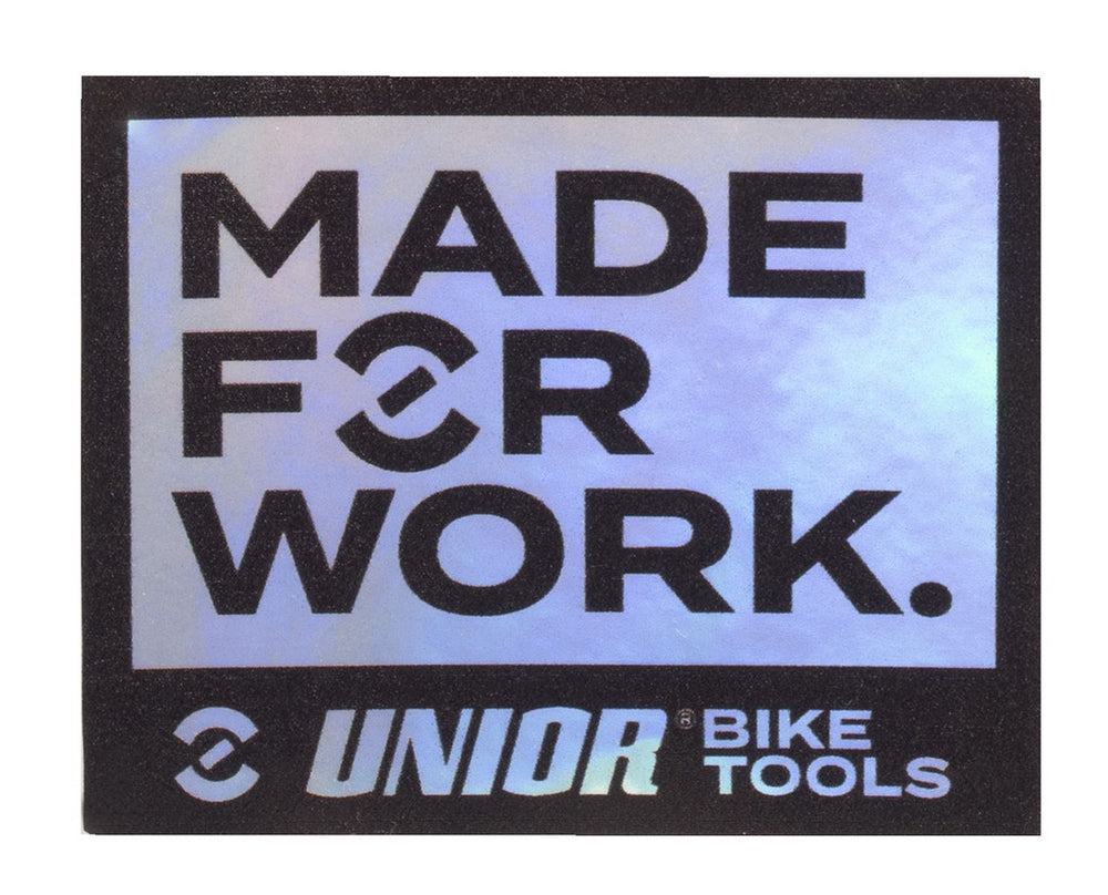 UNIOR Label Made for work Size: 2017IT.