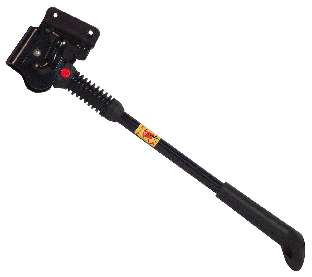 Støtteben HEBIE Sort 26-28 40mm hul afst. justerb. t. bagstel. max 25 kg.