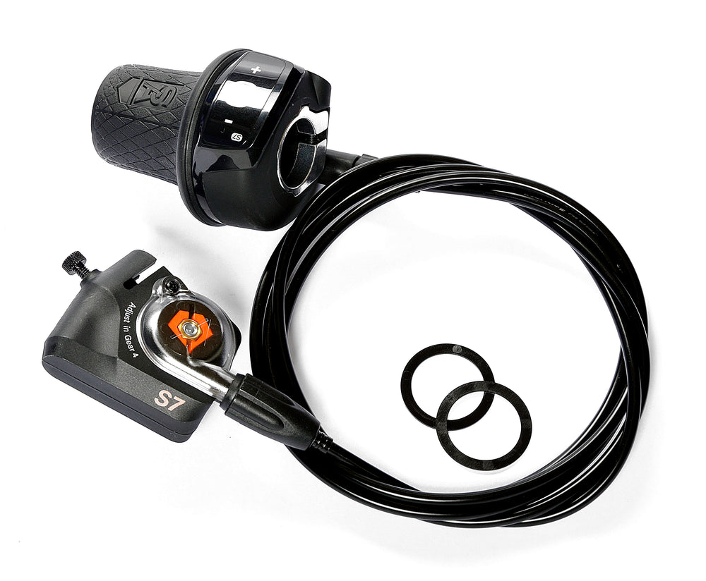 Sturmey Archer drejegreb til SRAM S7 m. clickbox 1700mm wire