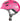 Cykelhjelm Abus Smiley 2.0 i pink med sommerfuglemotiv, designet til børn for optimal sikkerhed og komfort.