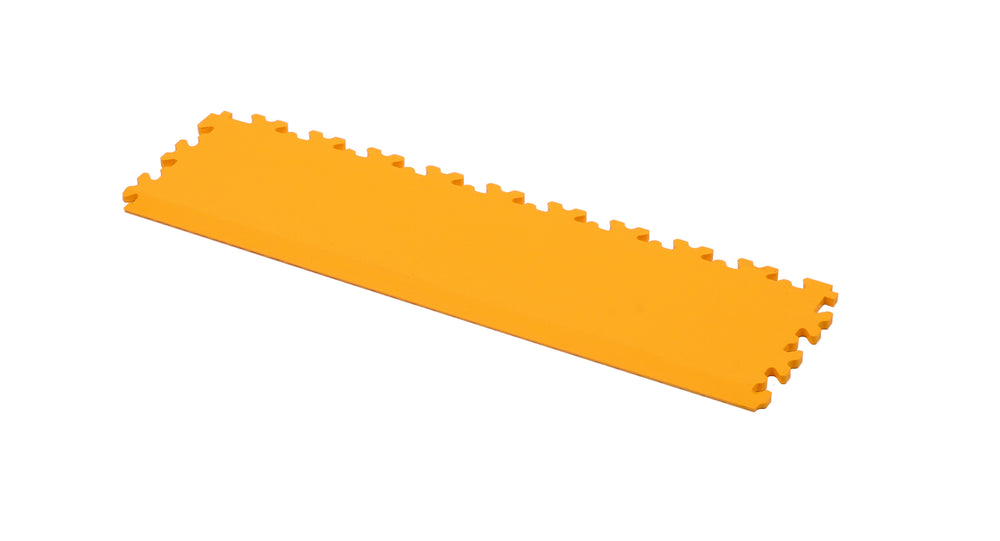Gulvmåtte endestykke Cyclus PVC Gul 50x13.5x0.7 cm