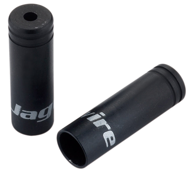 Jagwire yderkabelende BOT258BJ 4,5mm til STI kabler sort alu (pakke=50 stk)