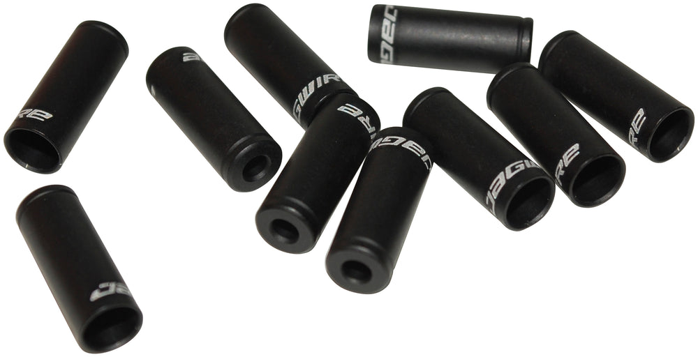 Jagwire (CHA121) yderkabelende CSX sealed brake standard 5mm alu sort (10 stk)