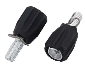 Jagwire (BSA028) justerskrue index til kabelstop med gummi 5mm sort (2 stk)