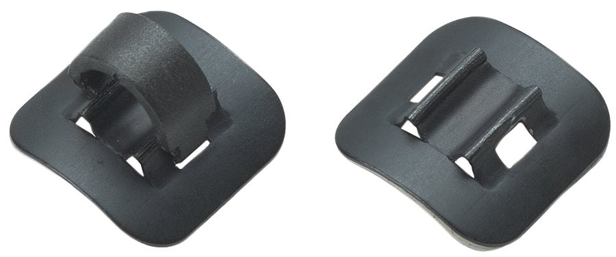 Jagwire (DCA056) kabelholder stick-on cable guide alu sort (4 stk)