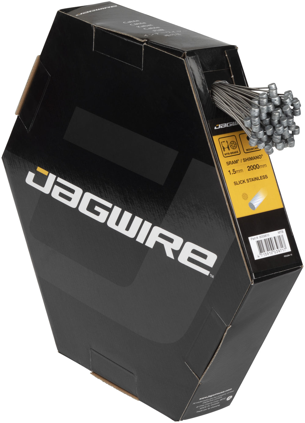 Jagwire Sport (8009810) bremsewire MTB slick rustfri 1,5x2000mm (100 stk)