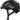 Cykelhjelm Abus Hyban 2.0 i farven Velvet Black, set fra siden med fokus på det elegante design og den polerede finish.