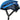 Cykelhjelm Abus StormChaser i farven Steel Blue, set fra siden. Hjelmen har en aerodynamisk form og ventilationsåbninger for optimal komfort og sikkerhed under cykelture.