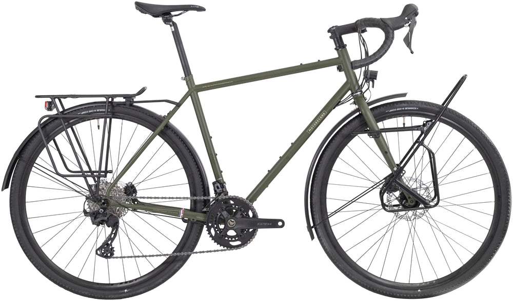 Motobecane 1976-26 Super Randonneur 2x12 Gear Mat Mørk Grøn - 2027
