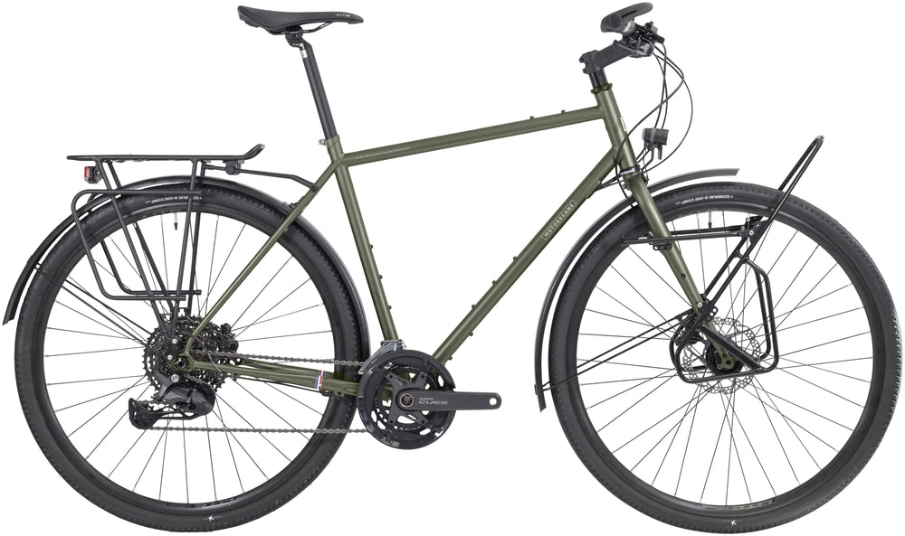 Motobecane 1976-26 Super Randonneur 2x11 Gear Mat Mørk Grøn - 2027