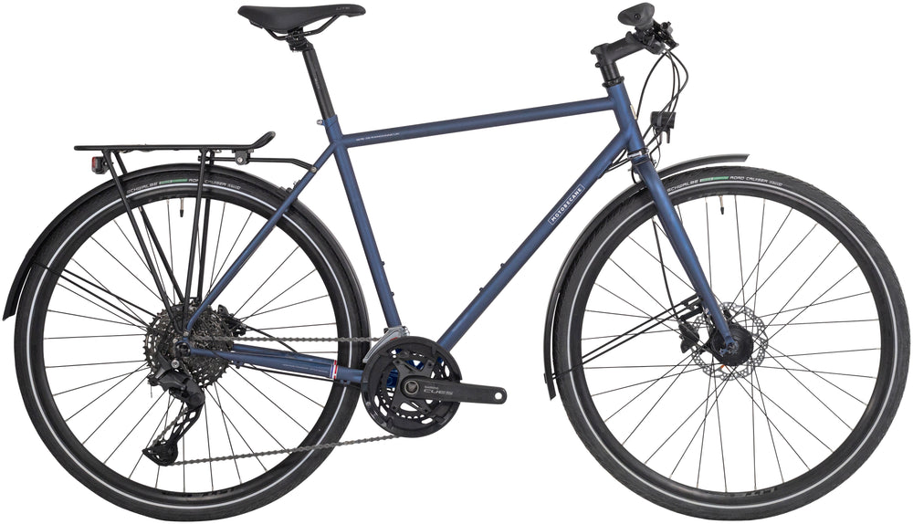 Motobecane 1976-26 Randonneur 2x11 Gear Mat Mørk Blå - 2027