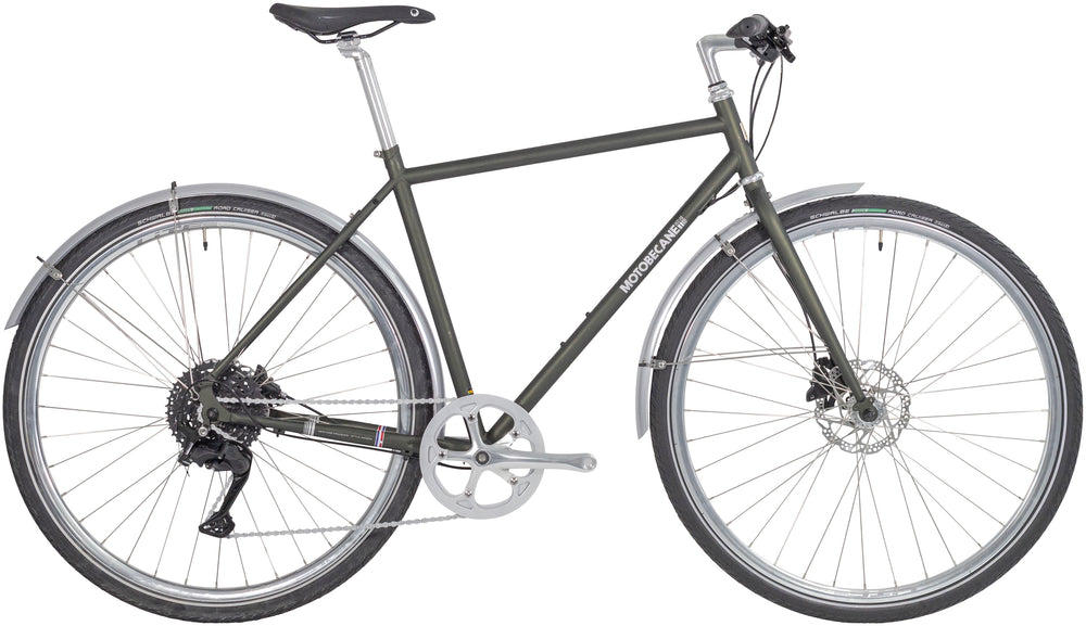 Motobecane 1976-26 RH9 Herre Mat Mørk Grøn - 2027