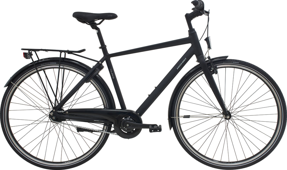 Nishiki Touring Herre Mat Sort - 2027