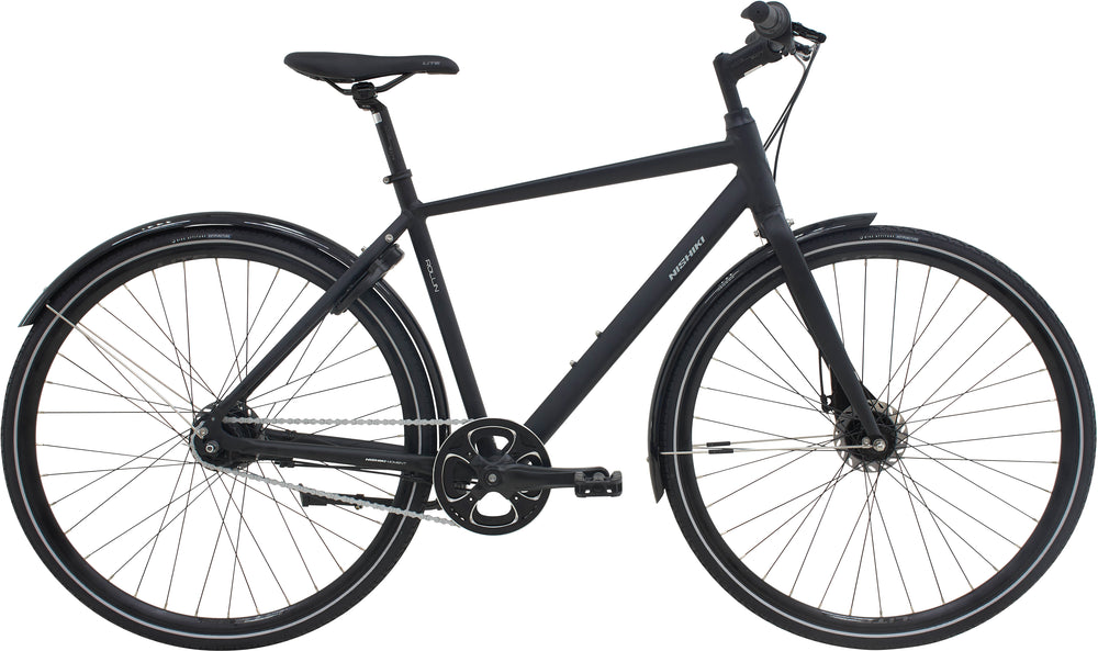 Nishiki Rollin Herre Mat Sort - 2026