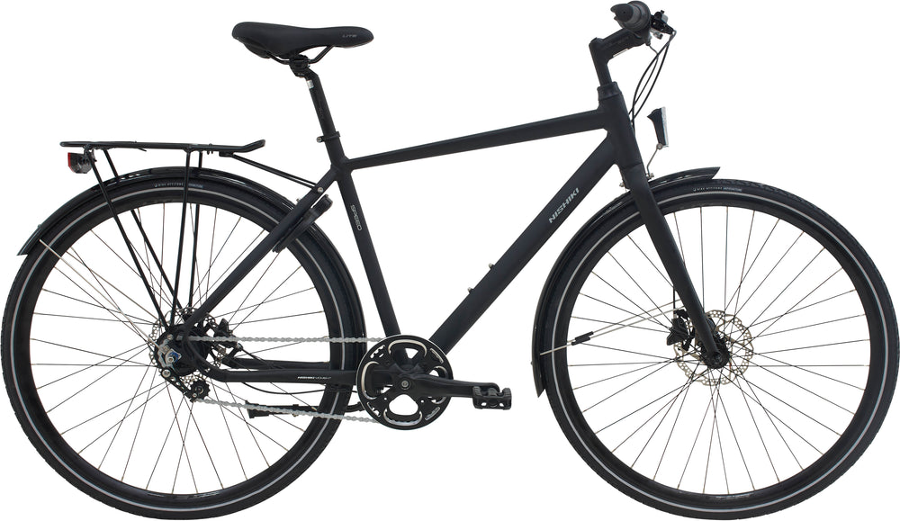 Nishiki Speed Herre Mat Sort - 2026