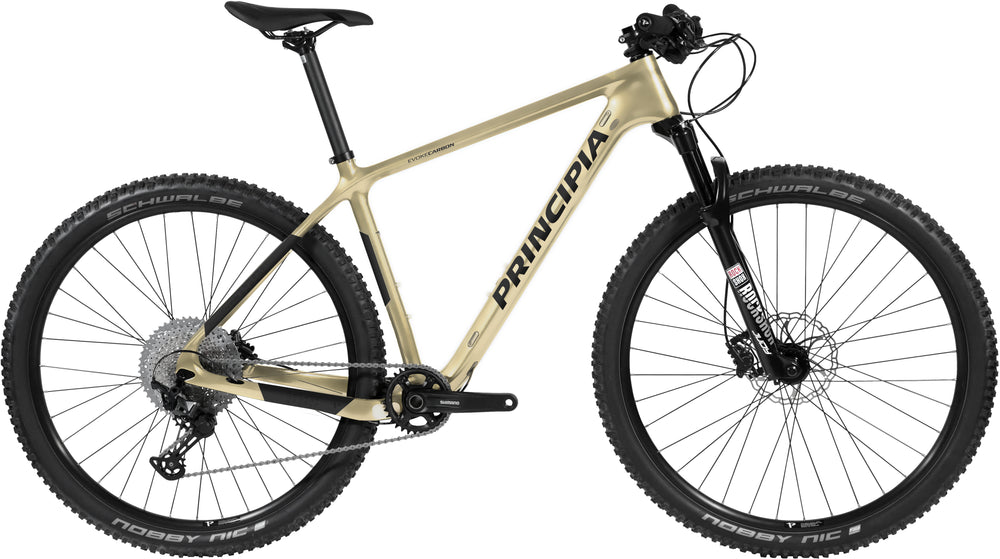 Principia MTB Carbon XT Sand m. Sort - 2022