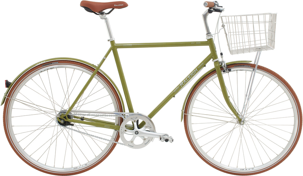 Raleigh Kent Herre Blank Grøn - 2027