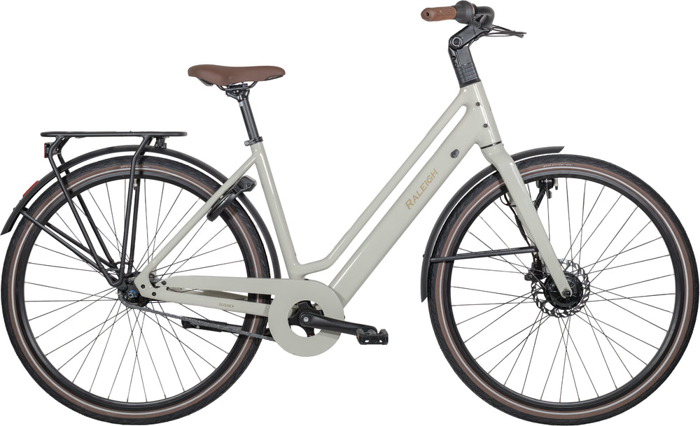 Raleigh Sussex Dame 7 Gear Fodbremse Blank Råhvid - 2027