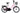 Mat pink Winther 150 pige cykel med 16" hjul, designet til børn.