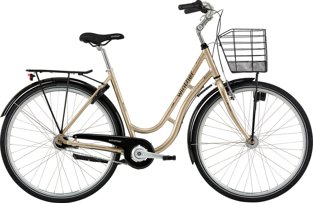 Winther Shopping Classic Dame Blank Guld - 2027