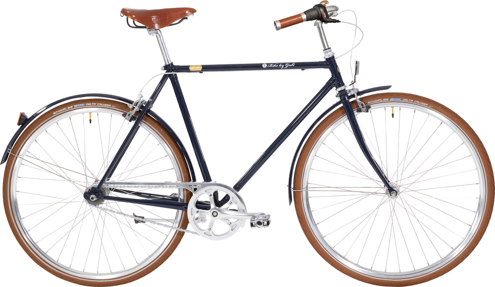 Bike by Gubi Herre 8 Gear Fælgbremse Mørk Blå - 2027