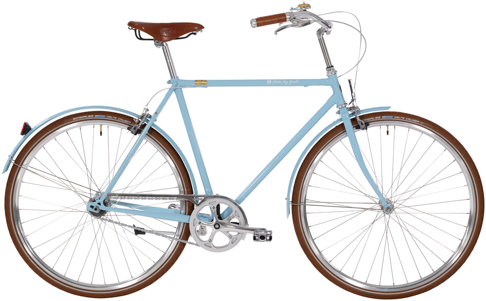 Bike by Gubi Herre 8 Gear Fælgbremse Lys Blå - 2027