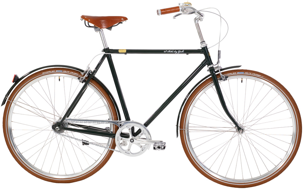 Bike by Gubi Herre 8 Gear Fælgbremse Grøn - 2027