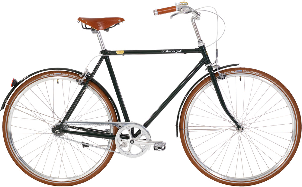 Bike by Gubi Herre 7 Gear Fodbremse Grøn - 2027
