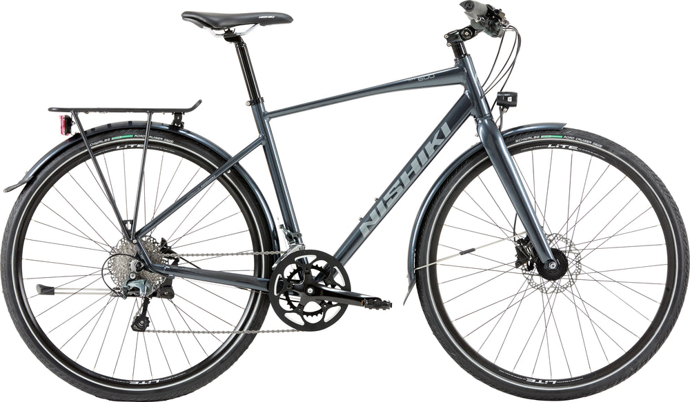 Nishiki City 600 Herre Blank Mørkegrå - 2027