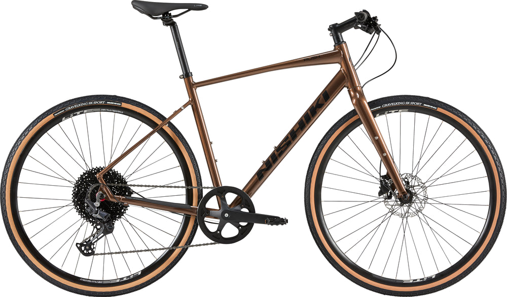 Nishiki Rush Herre Blank Brun - 2026
