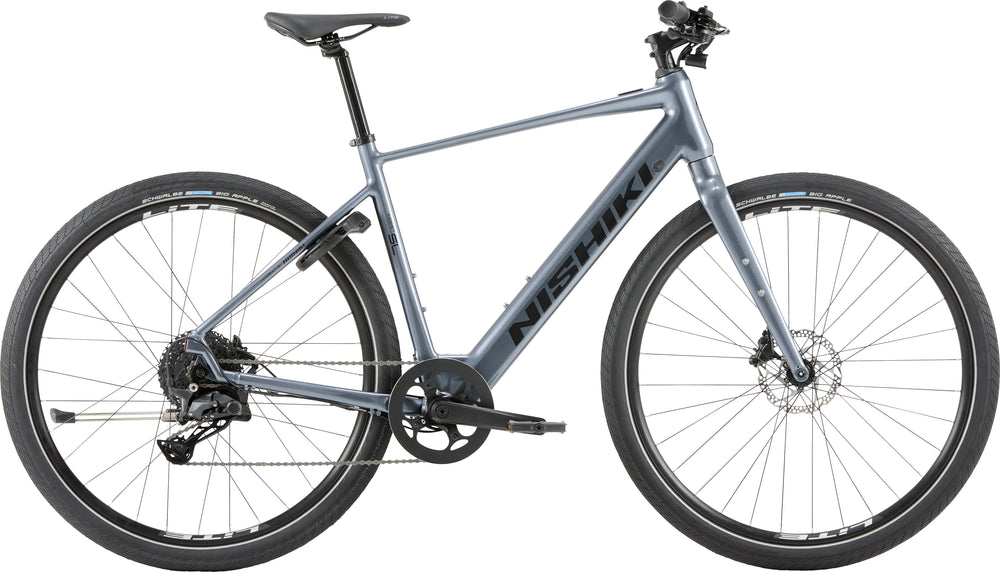Nishiki Assist SL A Herre Blank Mørk Sølv - 2027
