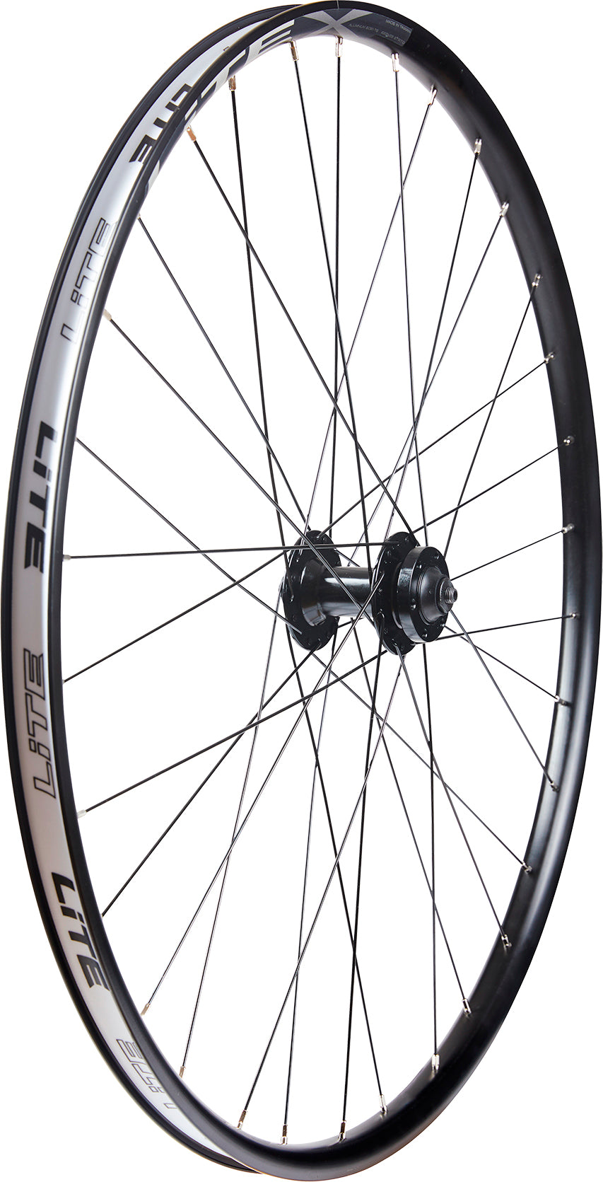 LiTE X forhjul 29in MTB 6-bolt QR montering/100mm sort