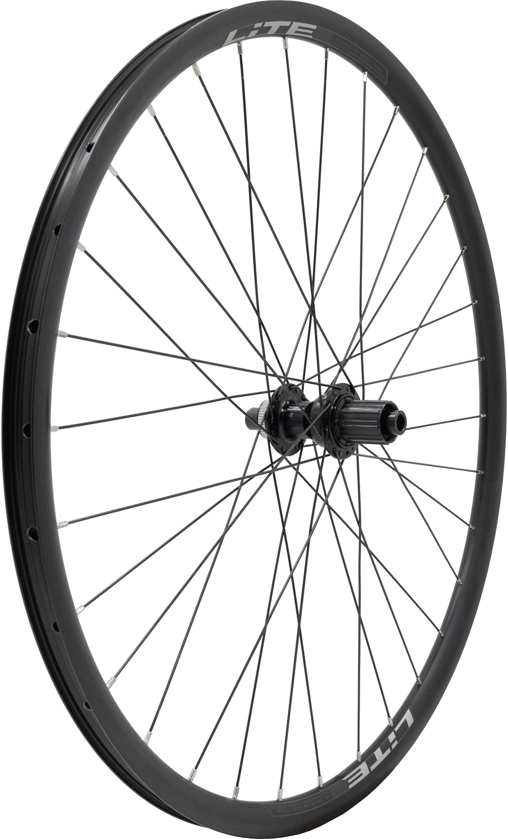LiTE X baghjul 700c gravel 12sp Road 32H TA 12/142mm C/L lukket lejer sort