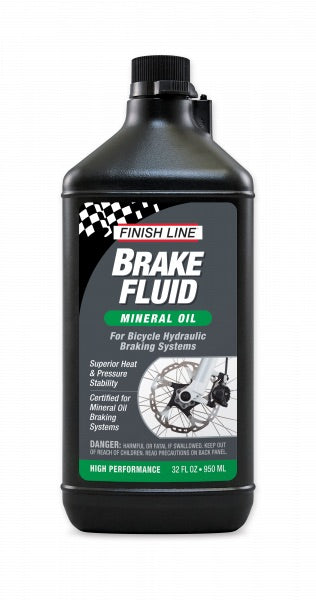 Finish Line bremseolie mineral 946ml (32oz) flaske