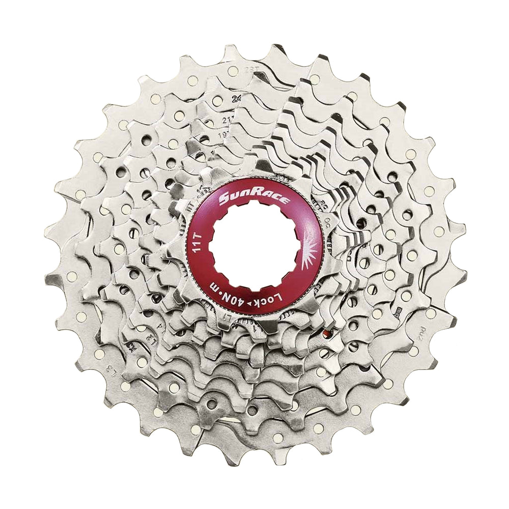 SunRace kassette road 11sp 11-25T alu spider metallic