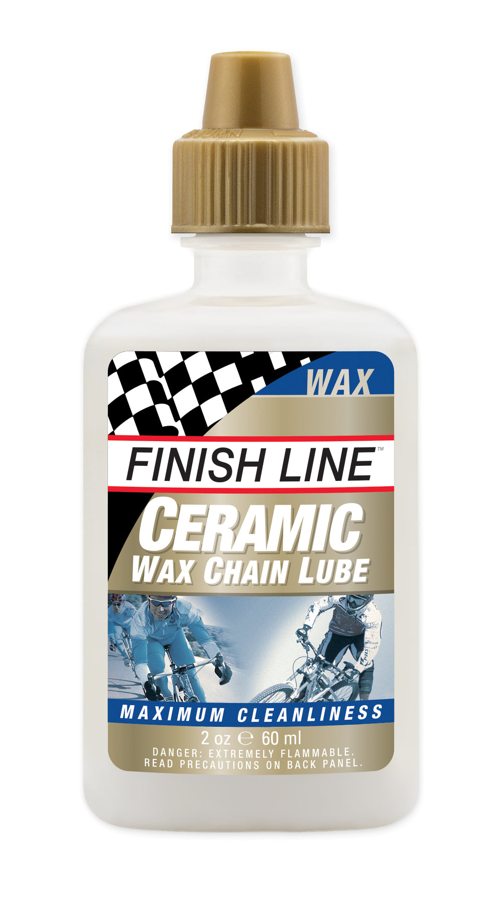 Finish Line Ceramic Wax Lube voks 60ml (2oz) flaske