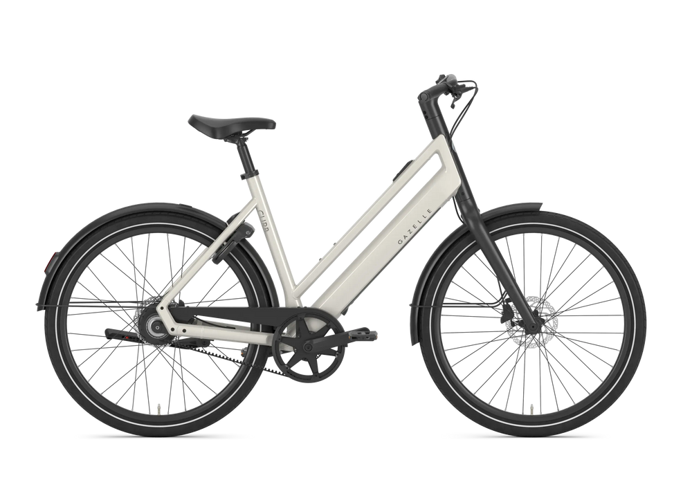 Gazelle Curb C1 Dame Ivory White - 2027