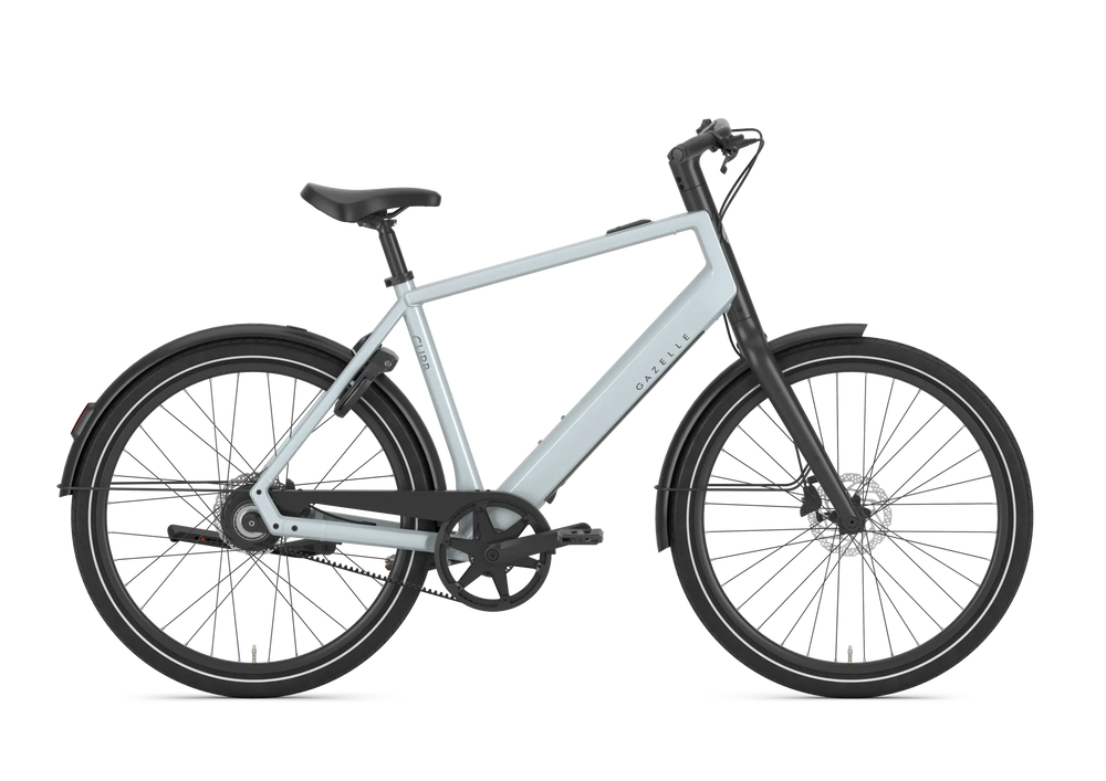 Gazelle Curb C1 Herre Platinum White - 2027