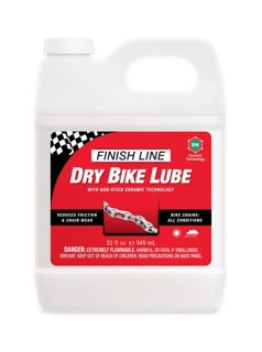 Finish Line Dry Lube olie (bornitrid) 945ml (1qt) bøtte rød