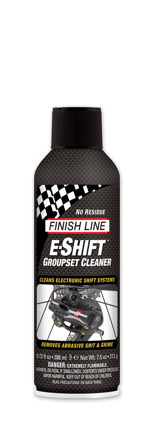 Finish Line Cleaner E-Shift Groupset Cleaner 265ml spray aerosol - sort