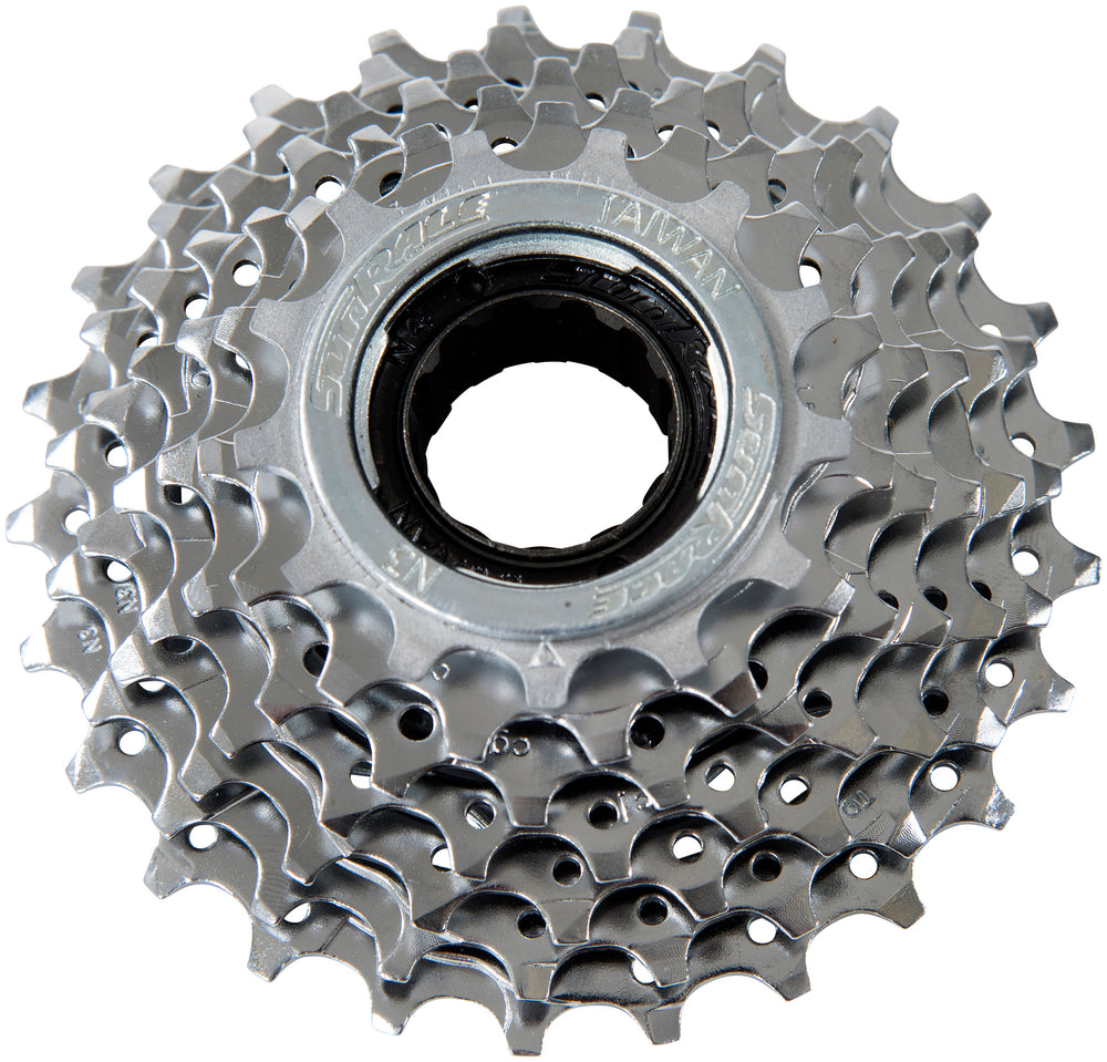 SunRace skruekrans 7sp 13-25T sølv