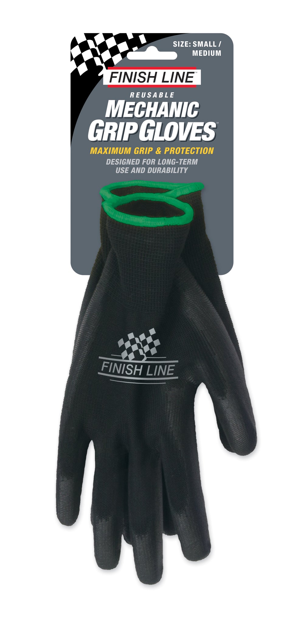 Finish Line handsker mechanic grip gloves Small/Medium