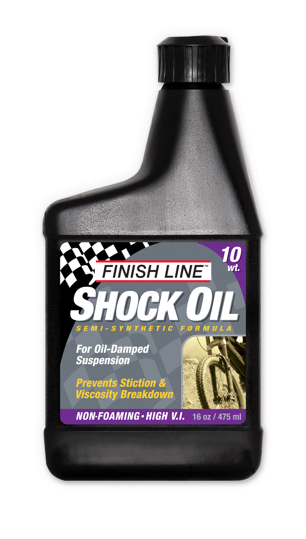 Finish Line Shock Oil Suspension Fluid gaffelolie 10wt 475ml